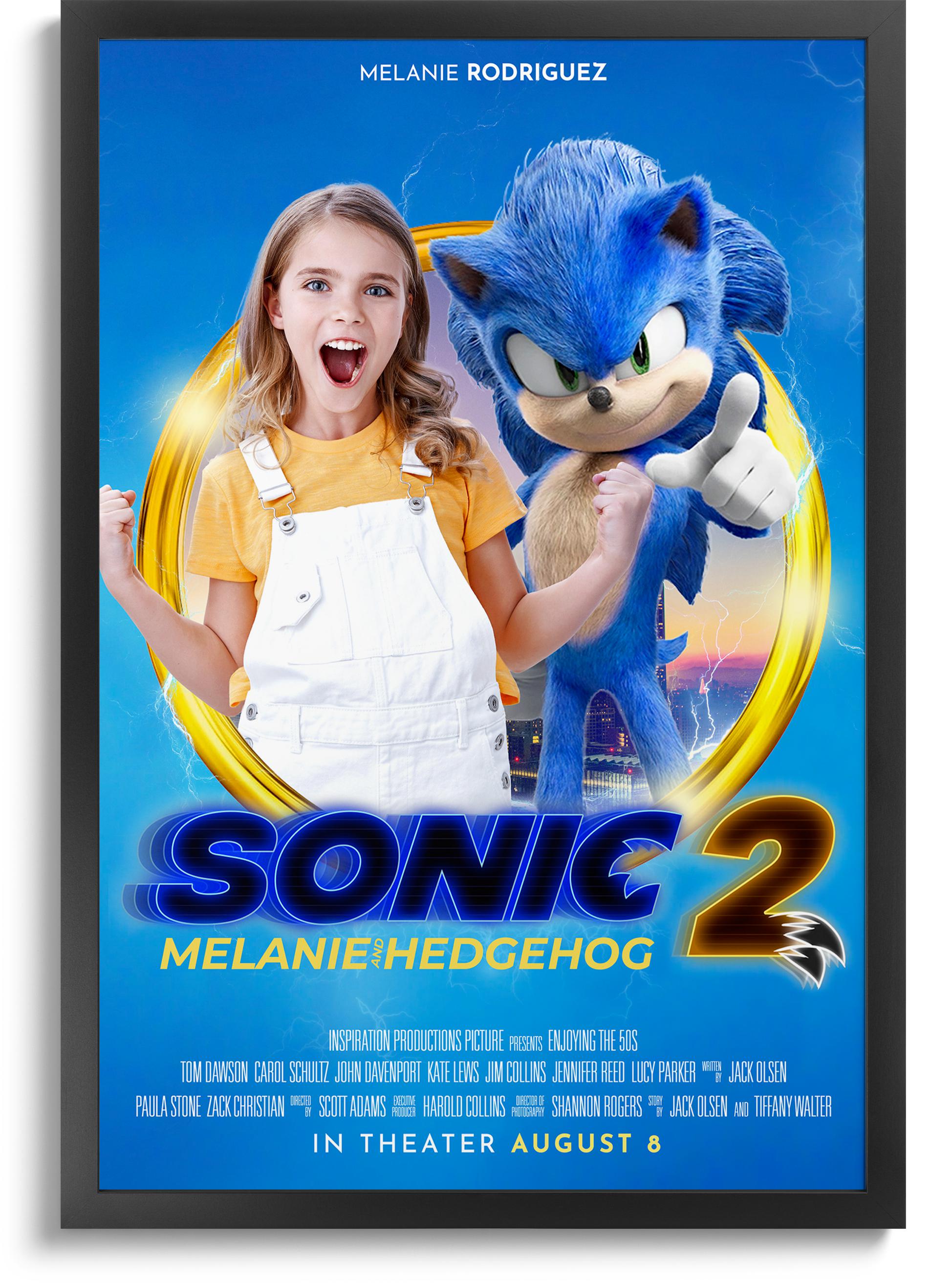 Sonic the Hedgehog (2020) Brazilian movie poster